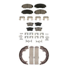Transit Auto KCN-100086 Disc Brake Pad for 1999-2008 Acura TL, Acura CL, Acura RL - Front and Rear product image
