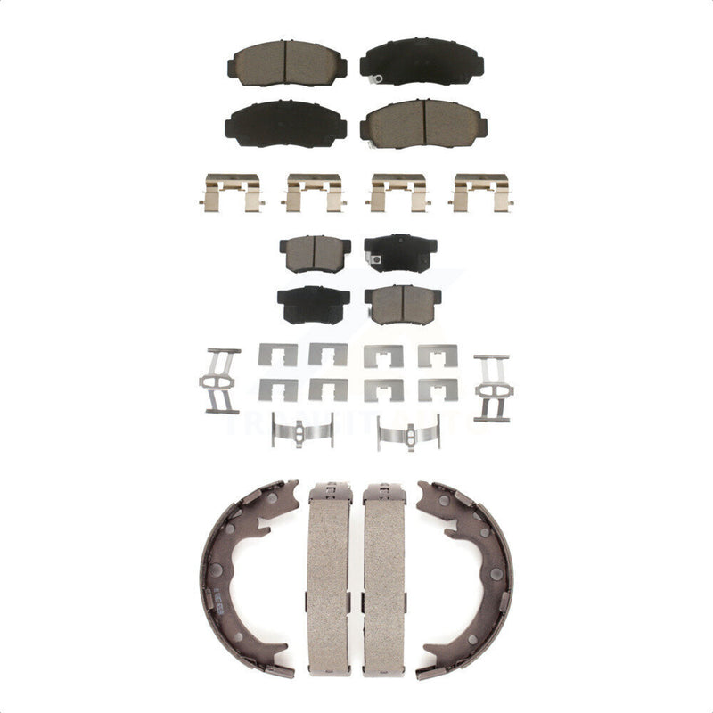 Transit Auto KCN-100086 Disc Brake Pad for 1999-2008 Acura TL, Acura CL, Acura RL - Front and Rear product image