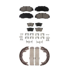 Transit Auto KCN-100087 Disc Brake Pad for 1995-1998 Acura RL, Honda Odyssey - Front and Rear product image