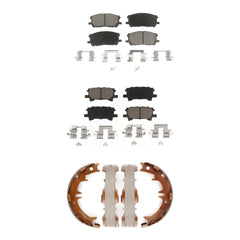 Transit Auto KCN-100088 Disc Brake Pad for 2004-2009 Lexus RX350, Lexus RX400h, Toyota Highlander & more - Front and Rear product image