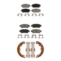 Transit Auto KCN-100089 Disc Brake Pad for 2004-2010 Toyota Sienna - Front and Rear product image
