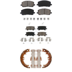 Transit Auto KCN-100091 Disc Brake Pad for 2004-2007 Toyota Highlander - Front and Rear product image