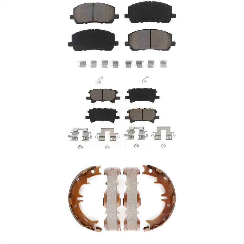 Transit Auto KCN-100091 Disc Brake Pad for 2004-2007 Toyota Highlander - Front and Rear product image