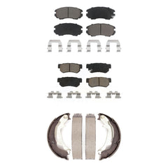 Transit Auto KCN-100092 Disc Brake Pad for 2003-2006 Hyundai Sonata, Kia Optima - Front and Rear product image
