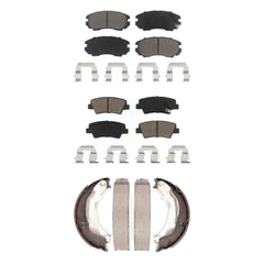 Transit Auto KCN-100094 Disc Brake Pad for 2010-2013 Kia Soul - Front and Rear product image