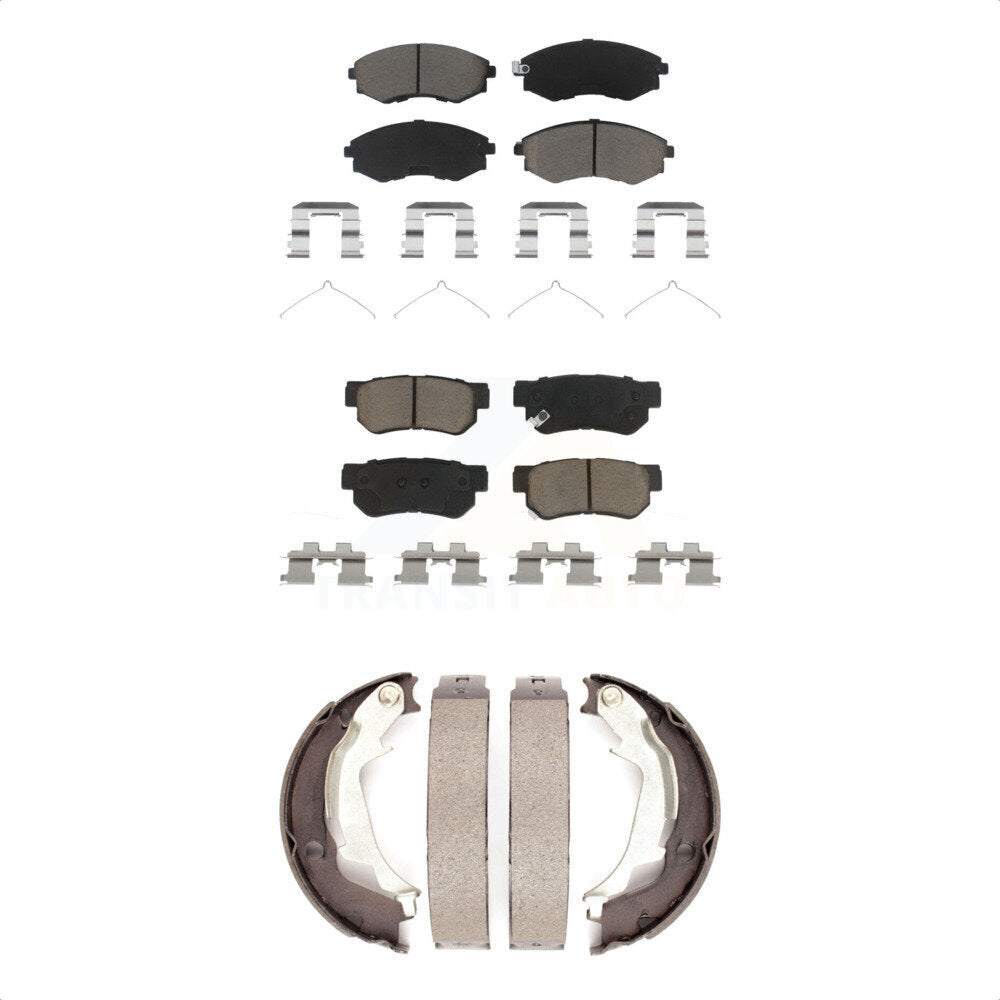 Transit Auto KCN-100095 Disc Brake Pad for 1999-2004 Hyundai Sonata, Kia Optima - Front and Rear product image