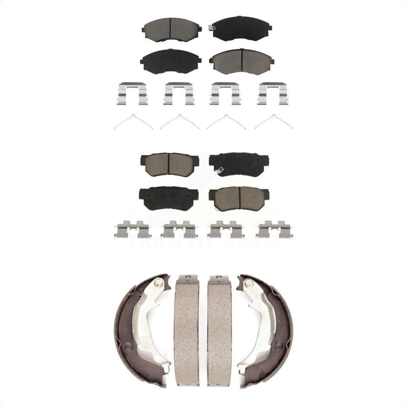 Transit Auto KCN-100095 Disc Brake Pad for 1999-2004 Hyundai Sonata, Kia Optima - Front and Rear product image