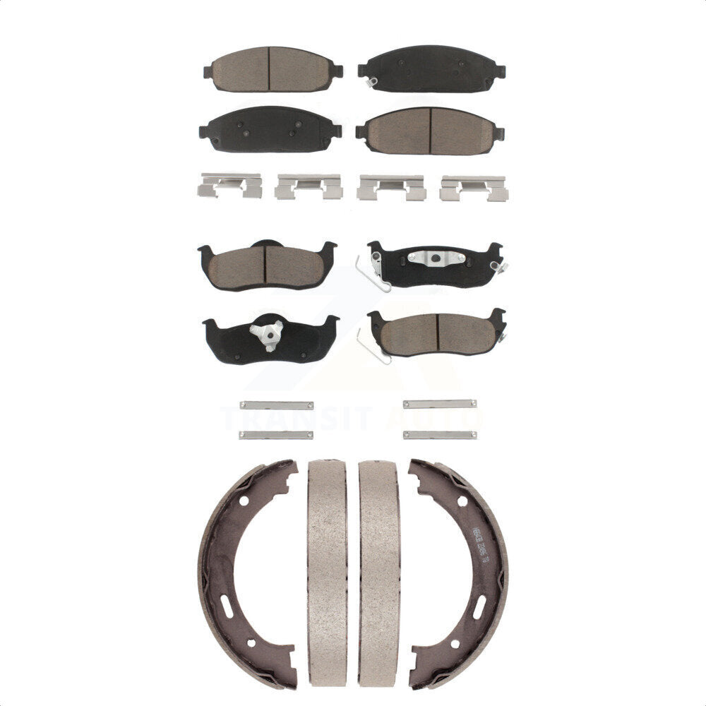 Transit Auto KCN-100096 Disc Brake Pad for 2005-2010 Jeep Grand Cherokee, Jeep Commander - Front and Rear product image