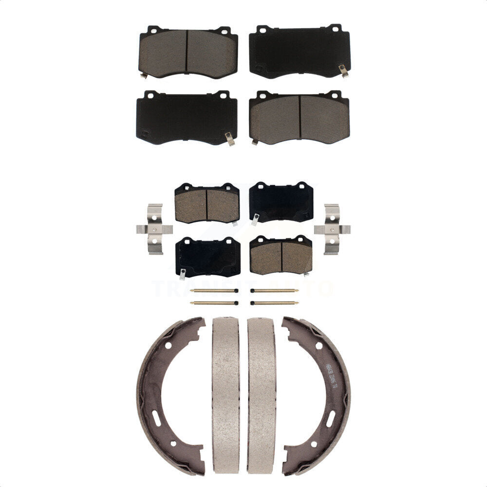 Transit Auto KCN-100097 Disc Brake Pad for 2006-2010 Jeep Grand Cherokee - Front and Rear product image