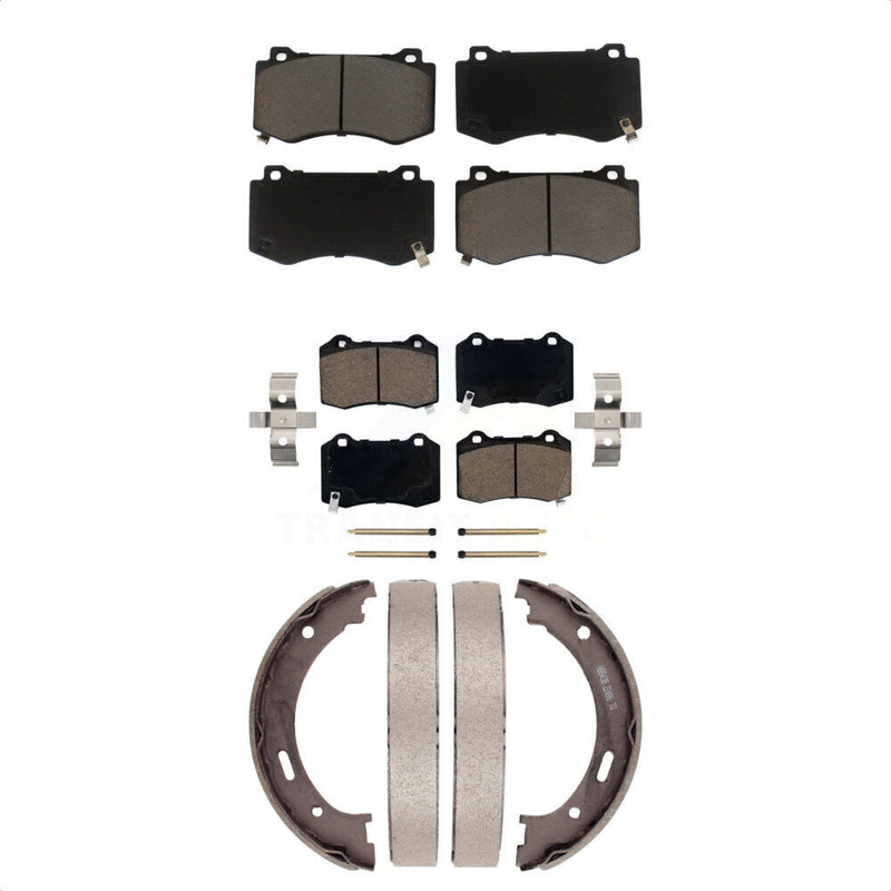 Transit Auto KCN-100097 Disc Brake Pad for 2006-2010 Jeep Grand Cherokee - Front and Rear product image