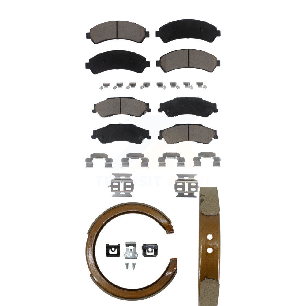 Transit Auto KCN-100100 Disc Brake Pad for 1997-2005 Chevrolet S10, GMC Sonoma, Chevrolet Blazer & more - Front and Rear product image
