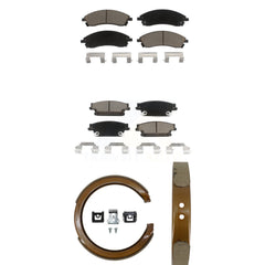 Transit Auto KCN-100102 Disc Brake Pad for 2004-2009 Cadillac SRX, Cadillac CTS - Front and Rear product image