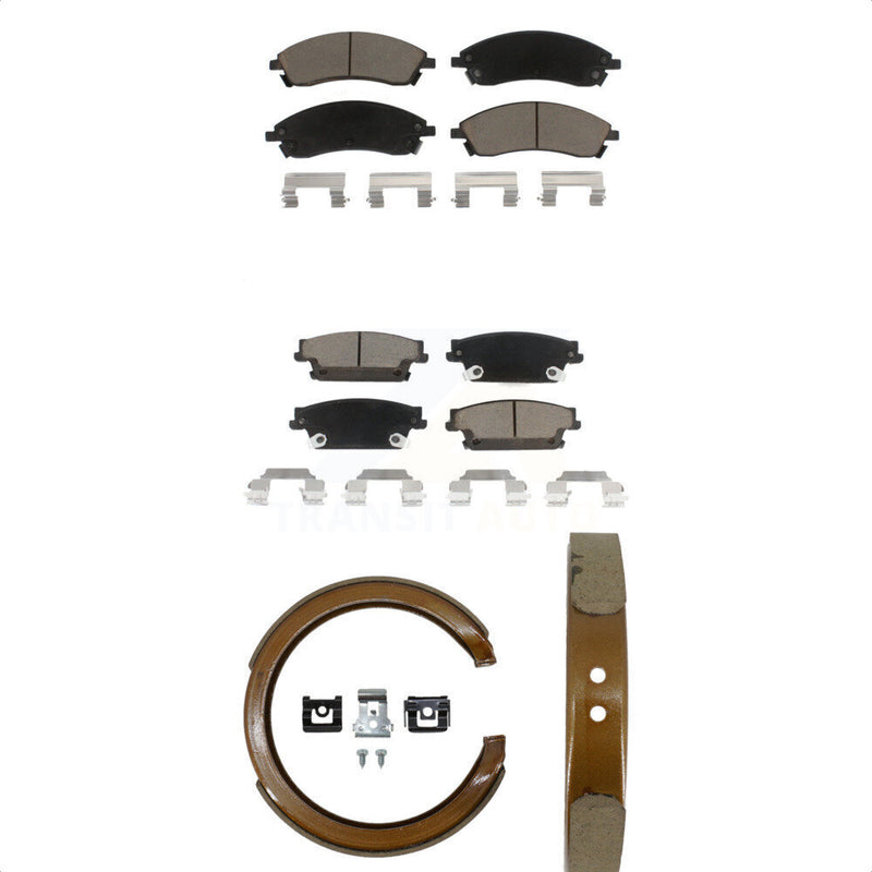 Transit Auto KCN-100102 Disc Brake Pad for 2004-2009 Cadillac SRX, Cadillac CTS - Front and Rear product image
