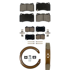 Transit Auto KCN-100103 Disc Brake Pad for 2004-2011 Cadillac STS, Cadillac CTS - Front and Rear product image