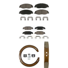 Transit Auto KCN-100104 Disc Brake Pad for 2009-2011 Cadillac STS - Front and Rear product image