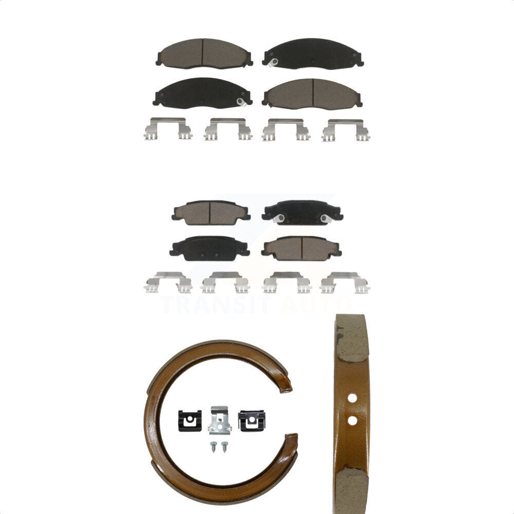 Transit Auto KCN-100107 Disc Brake Pad for 2003-2007 Cadillac CTS - Front and Rear product image
