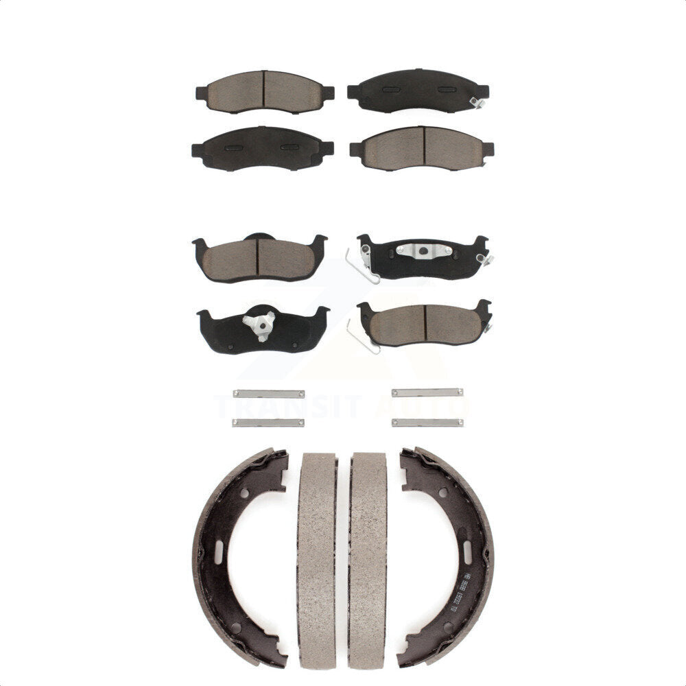 Transit Auto KCN-100111 Disc Brake Pad for 2004-2007 Nissan Armada, INFINITI QX56, Nissan TITAN - Front and Rear product image