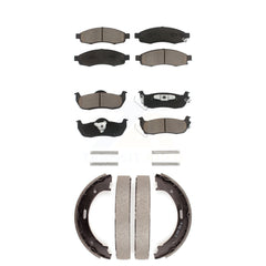 Transit Auto KCN-100111 Disc Brake Pad for 2004-2007 Nissan Armada, INFINITI QX56, Nissan TITAN - Front and Rear product image