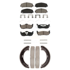 Transit Auto KCN-100112 Disc Brake Pad for 2006-2014 Nissan TITAN, Nissan Armada - Front and Rear product image