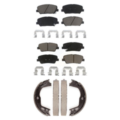 Transit Auto KCN-100113 Disc Brake Pad for 2010-2016 Hyundai Genesis Coupe - Front and Rear product image