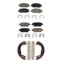Transit Auto KCN-100115 Disc Brake Pad for 2010-2012 Hyundai Genesis - Front and Rear product image