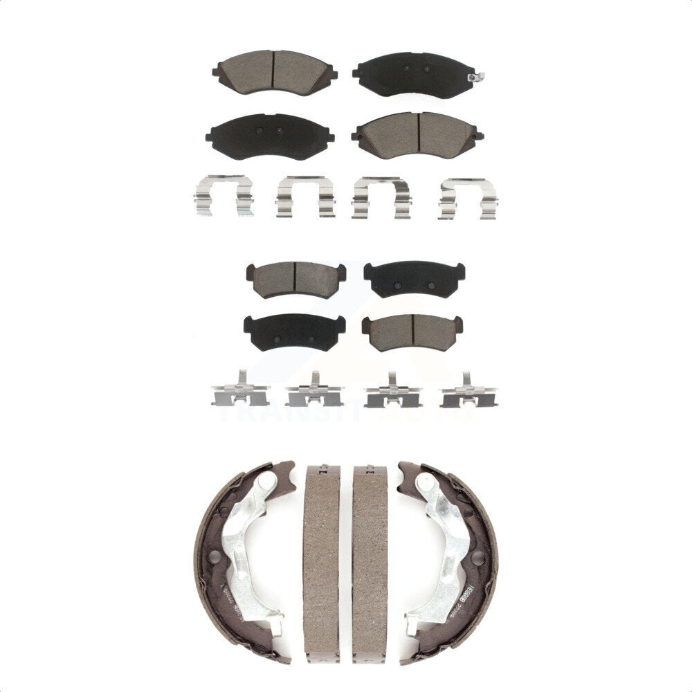 Transit Auto KCN-100119 Disc Brake Pad for 2004-2006 Suzuki Reno, Suzuki Forenza - Front and Rear product image