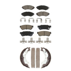 Transit Auto KCN-100120 Disc Brake Pad for 2014-2015 Chevrolet Spark EV - Front and Rear product image
