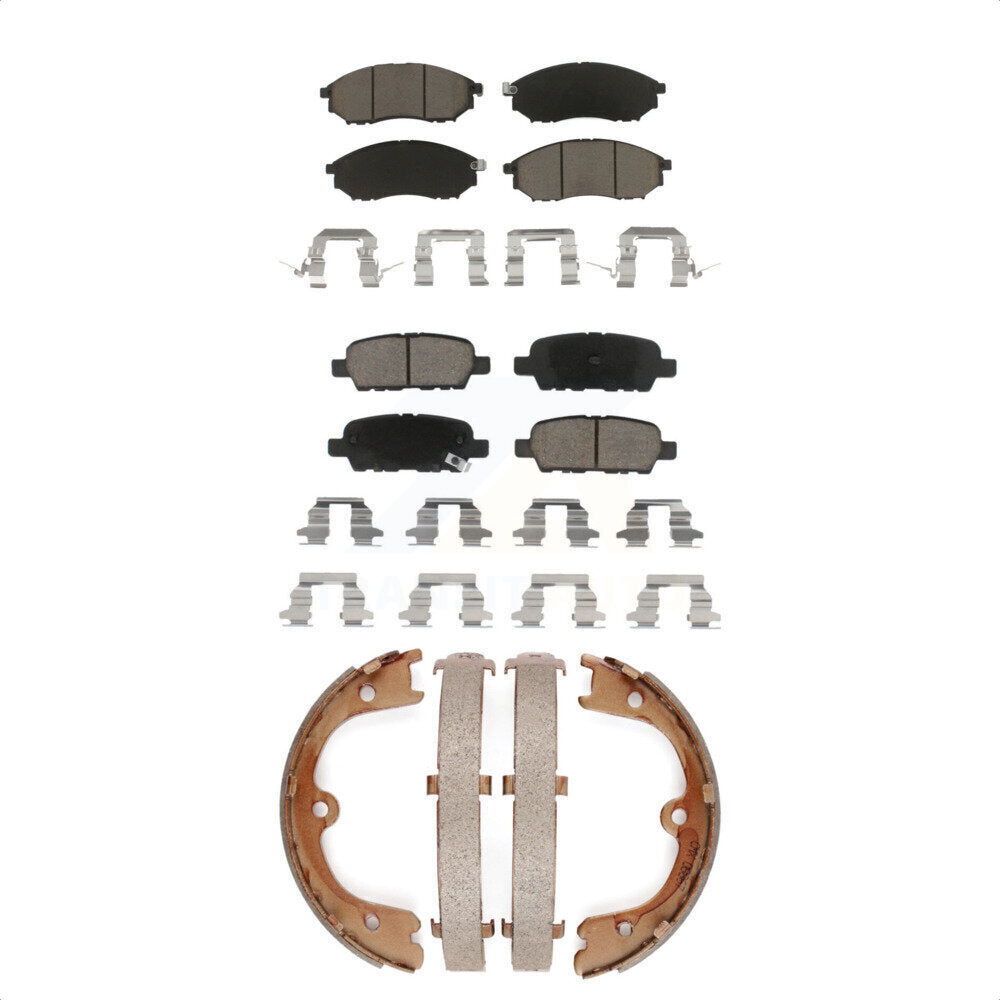 Transit Auto KCN-100121 Disc Brake Pad for 2006-2008 INFINITI FX35, INFINITI FX45 - Front and Rear product image
