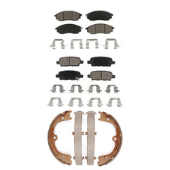 Transit Auto KCN-100121 Disc Brake Pad for 2006-2008 INFINITI FX35, INFINITI FX45 - Front and Rear product image