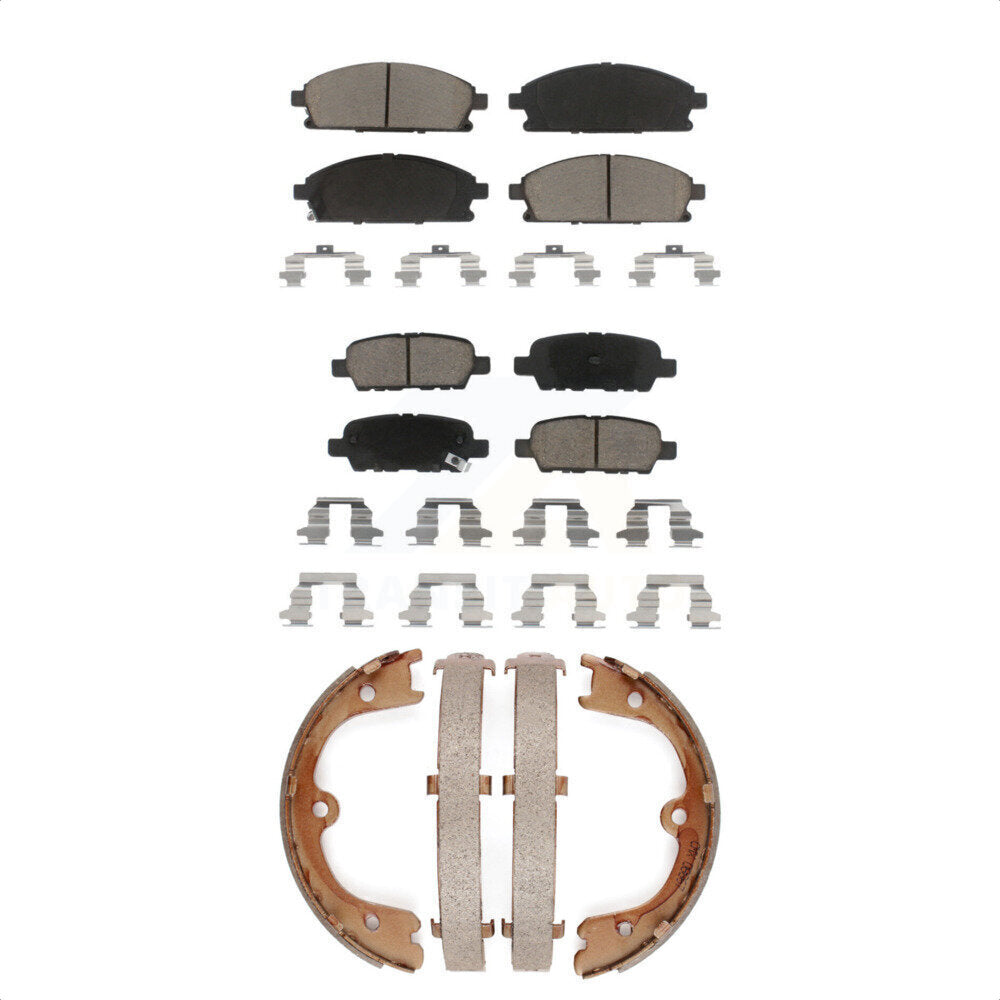 Transit Auto KCN-100122 Disc Brake Pad for 2004-2005 Nissan Quest - Front and Rear product image