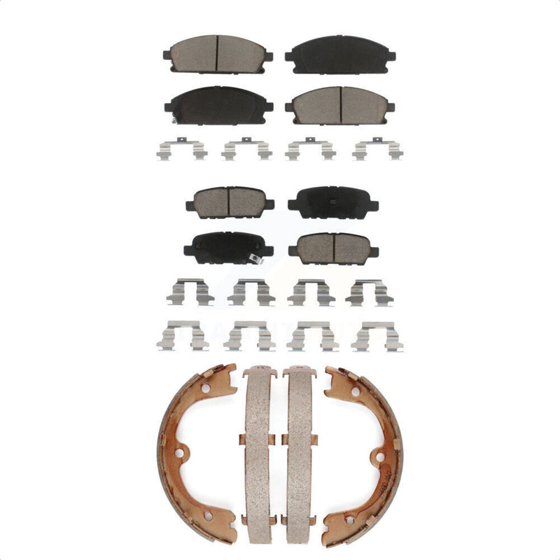 Transit Auto KCN-100122 Disc Brake Pad for 2004-2005 Nissan Quest - Front and Rear product image