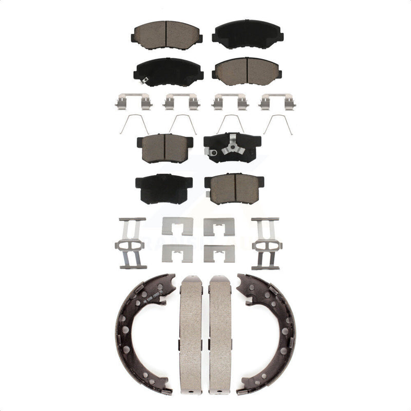 Transit Auto KCN-100125 Disc Brake Pad for 2012-2016 Honda CR-V - Front and Rear product image