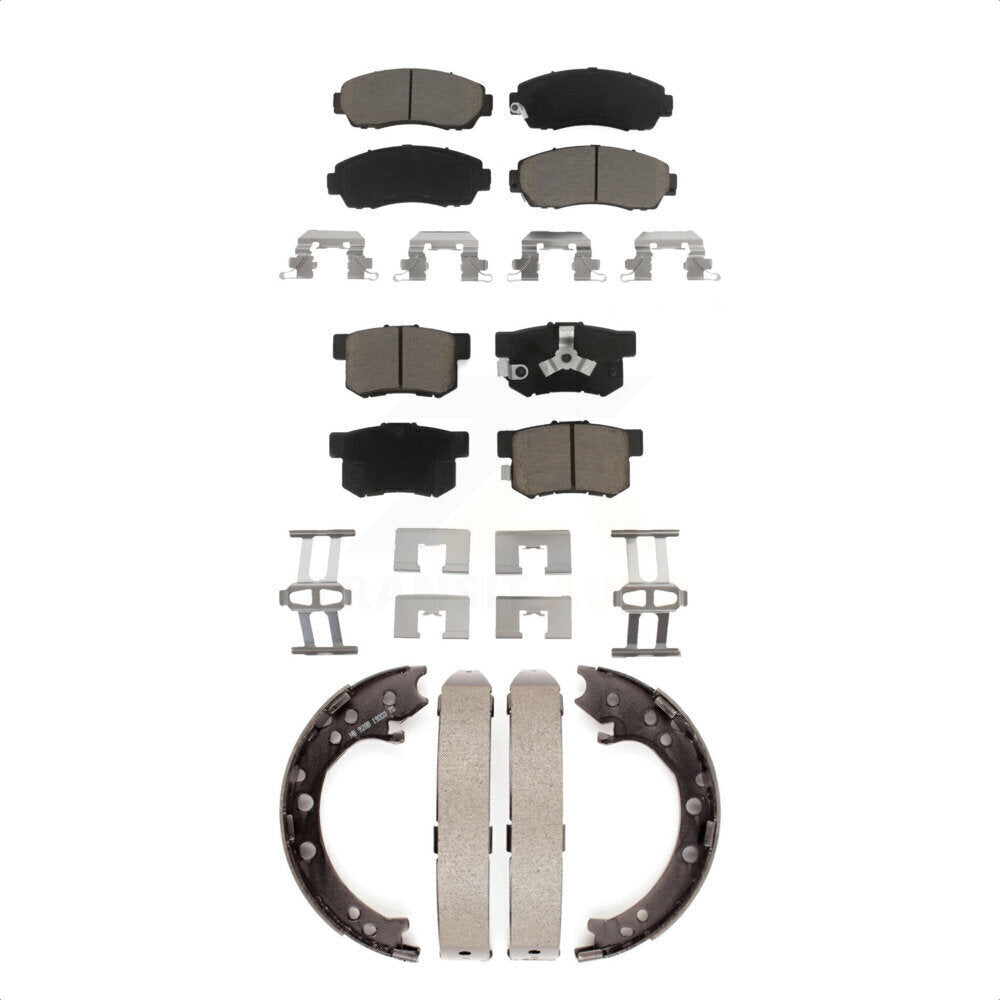 Transit Auto KCN-100127 Disc Brake Pad for 2007-2012 Acura RDX, Honda CR-V - Front and Rear product image