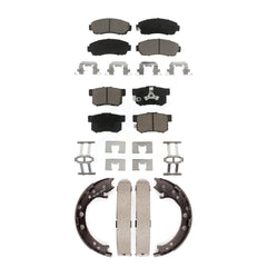 Transit Auto KCN-100127 Disc Brake Pad for 2007-2012 Acura RDX, Honda CR-V - Front and Rear product image