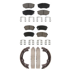 Transit Auto KCN-100131 Disc Brake Pad for 2010-2012 Hyundai Tucson - Front and Rear product image