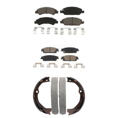 Transit Auto KCN-100133 Disc Brake Pad for 2014-2020 Chevrolet Silverado 1500 LD, GMC Sierra 1500 Limited, GMC Yukon XL & more - Front and Rear product image