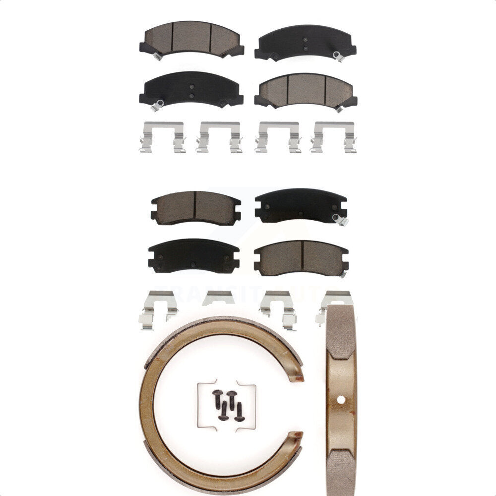 Transit Auto KCN-100135 Disc Brake Pad for 2006-2010 Chevrolet Impala, Chevrolet Monte Carlo - Front and Rear product image