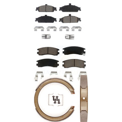 Transit Auto KCN-100136 Disc Brake Pad for 1999-2005 Oldsmobile Alero, Pontiac Grand Am - Front and Rear product image