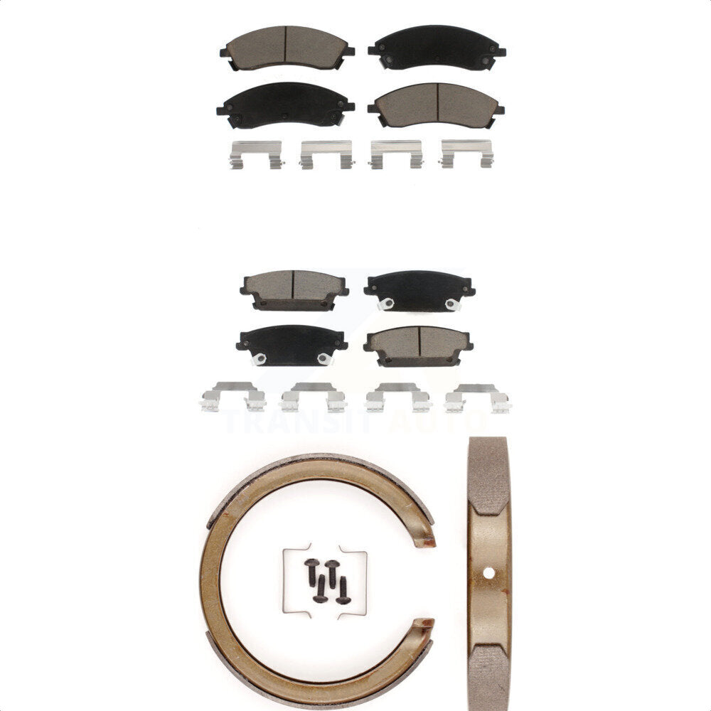 Transit Auto KCN-100137 Disc Brake Pad for 2005-2008 Cadillac STS - Front and Rear product image
