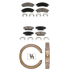Transit Auto KCN-100137 Disc Brake Pad for 2005-2008 Cadillac STS - Front and Rear product image