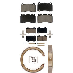 Transit Auto KCN-100138 Disc Brake Pad for 2005-2008 Cadillac STS - Front and Rear product image