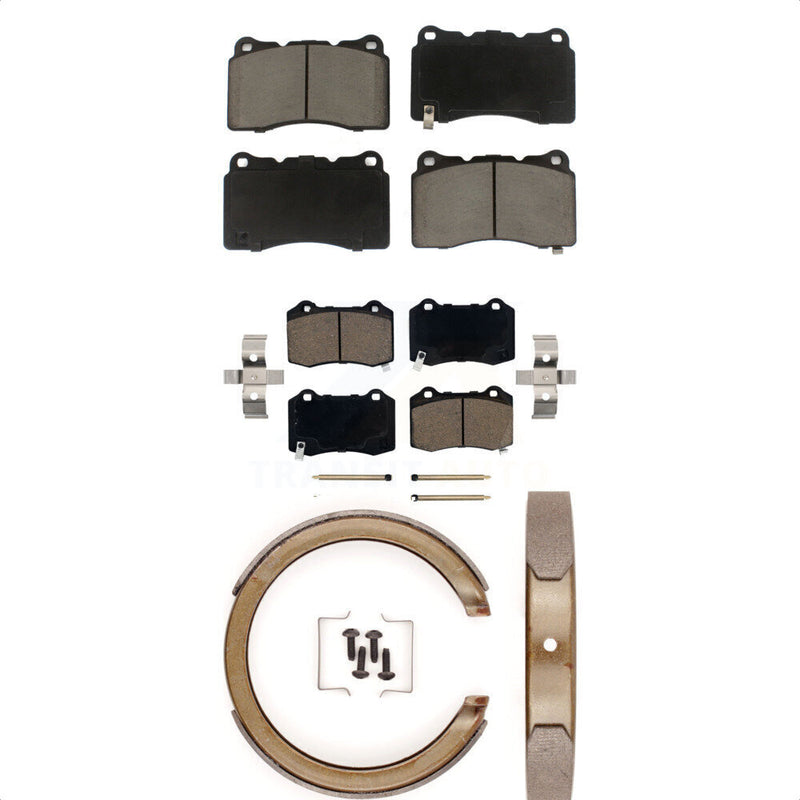Transit Auto KCN-100138 Disc Brake Pad for 2005-2008 Cadillac STS - Front and Rear product image