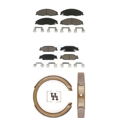 Transit Auto KCN-100139 Disc Brake Pad for 2005-2008 Cadillac STS - Front and Rear product image