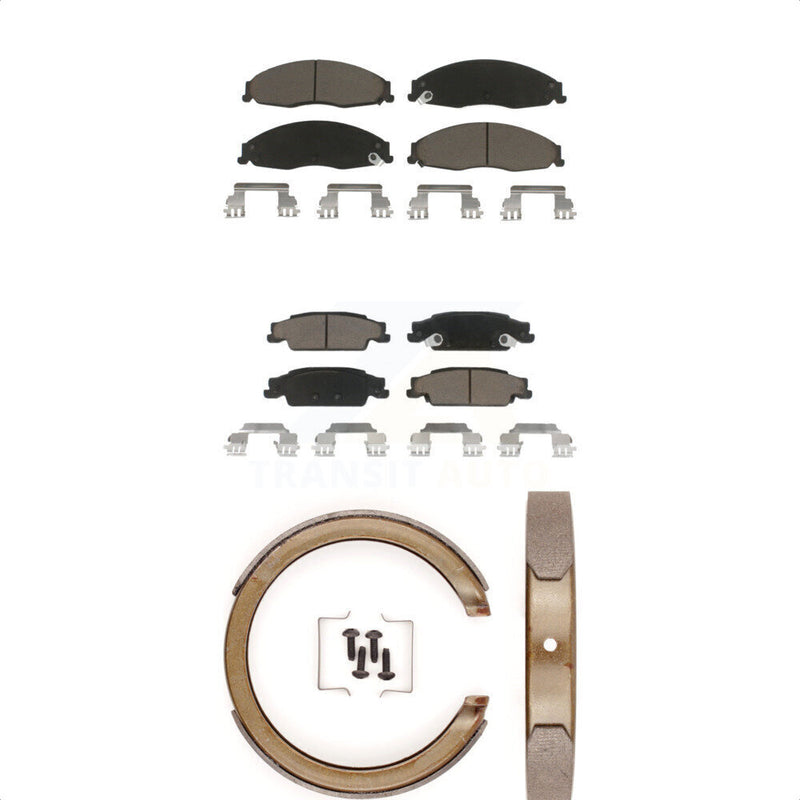 Transit Auto KCN-100139 Disc Brake Pad for 2005-2008 Cadillac STS - Front and Rear product image
