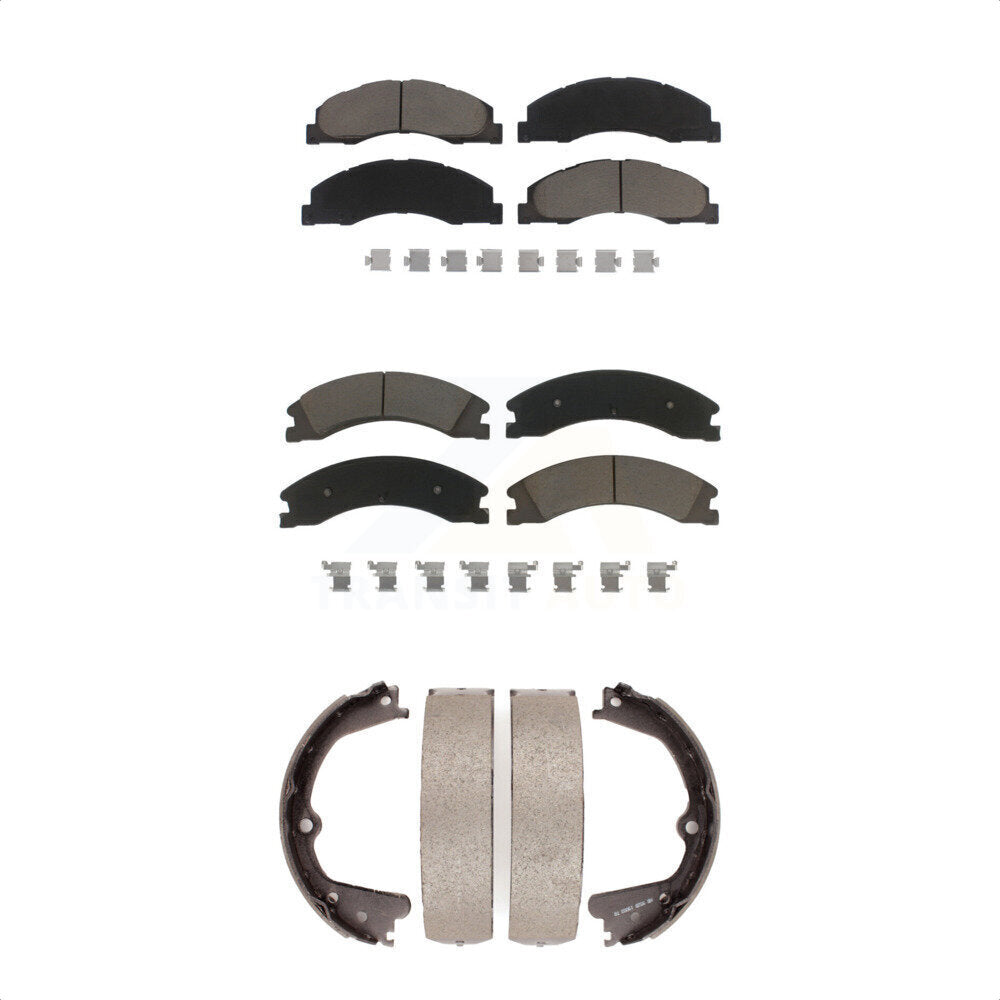 Transit Auto KCN-100142 Disc Brake Pad for 2008-2023 Ford E-450 Super Duty - Front and Rear product image