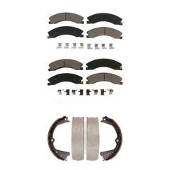 Transit Auto KCN-100143 Disc Brake Pad for 2012-2019 Nissan TITAN XD, Nissan NV1500, Nissan NV2500 & more - Front and Rear product image