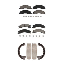 Transit Auto KCN-100144 Disc Brake Pad for 2008-2023 Ford E-350 Super Duty, Ford E-450 Super Duty, Ford E-150 & more - Front and Rear product image