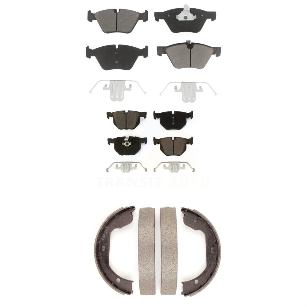 Transit Auto KCN-100153 Disc Brake Pad for 2004-2007 BMW 525i - Front and Rear product image