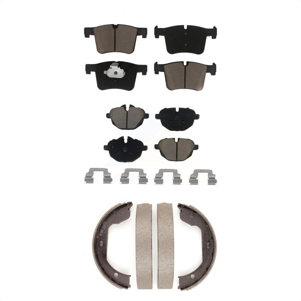 Transit Auto KCN-100154 Disc Brake Pad for 2011 BMW X3 - Front and Rear product image