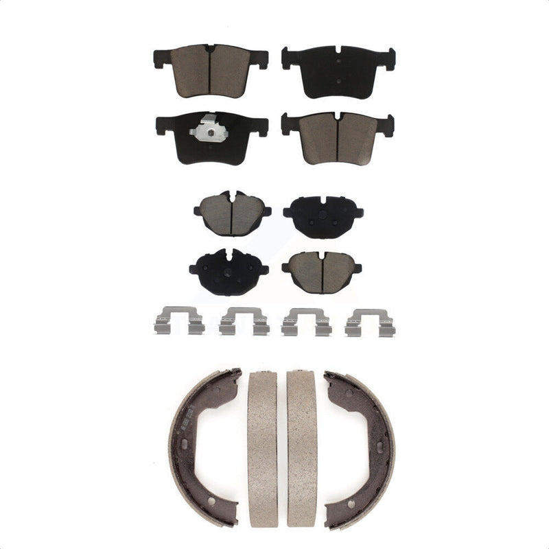 Transit Auto KCN-100154 Disc Brake Pad for 2011 BMW X3 - Front and Rear product image